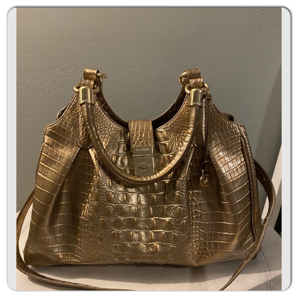 🌴☀️GREAT PRICE! ROSE GOLD☀️🌴BRAHMIN ELISA HOBO🌴